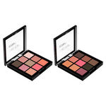 Buy Swiss Beauty Ultimate Eyeshadow Palette - Set of 2 - 12GM - Purplle