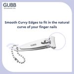 Buy GUBB Finger Nail Clipper with Keychain - Purplle