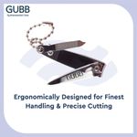 Buy GUBB Finger Nail Clipper with Keychain - Purplle