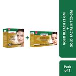 Buy The Gold Facial single use kit 20g,Gold Creme Bleach 21g - Purplle