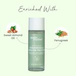 Buy Earth Rhythm Fenugreek & Keratin Protein Hair Oil enriched with Sweet Almond Oil |Boost Hair Growth, Tames Frizz, Strengthen Hair | for All Hair Types | Men & Women - 100 ML - Purplle