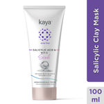 Buy Kaya Salicylic Acid & Vit-C Face Scrub 75ml | Infused With Silver & Volcanic Clay | Vitamic C | For Oily & Acne Prone Skin - Purplle