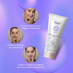 Buy Kaya Salicylic Acid & Vit-C Face Scrub 75ml | Infused With Silver & Volcanic Clay | Vitamic C | For Oily & Acne Prone Skin - Purplle