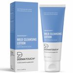Buy DERMATOUCH Mild Cleansing Lotion for Sensitive Skin | Gentle Cleanser for Men & Women |Moisturized, & Supple Skin- 100 ml - Purplle