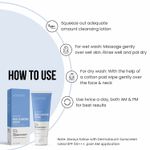 Buy DERMATOUCH Mild Cleansing Lotion for Sensitive Skin | Gentle Cleanser for Men & Women |Moisturized, & Supple Skin- 100 ml - Purplle