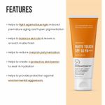Buy DERMATOUCH Matte Touch Sunscreen SPF 50 PA +++ with Titanium Dioxide & BlueShield | Sweat & Water Resistance | UVA & UVB Protection | Blue Light Protection | For Men & Women - 50 gm - Purplle