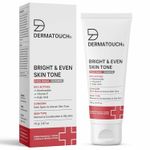 Buy DERMATOUCH Bright & Even Tone Face Wash with Niacinamide, Vitamin E and Kojic Acid | Reduce blemishes , dark sport and balance skin tone - 70 gms - Purplle