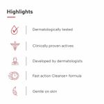 Buy DERMATOUCH Bright & Even Tone Face Wash with Niacinamide, Vitamin E and Kojic Acid | Reduce blemishes , dark sport and balance skin tone - 70 gms - Purplle