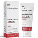 Buy DERMATOUCH Bright & Even Tone Face Wash with Niacinamide, Vitamin E and Kojic Acid | Daily Gentle Face Cleanser For Tan, Pigmentation, Uneven Tone - 150 gm - Purplle