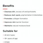 Buy DERMATOUCH Bright & Even Tone Face Wash with Niacinamide, Vitamin E and Kojic Acid | Daily Gentle Face Cleanser For Tan, Pigmentation, Uneven Tone - 150 gm - Purplle