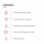 Buy DERMATOUCH Bright & Even Tone Face Wash with Niacinamide, Vitamin E and Kojic Acid | Daily Gentle Face Cleanser For Tan, Pigmentation, Uneven Tone - 150 gm - Purplle