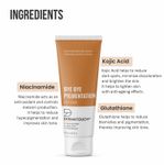 Buy DERMATOUCH Bye Bye Pigmentation Face Wash || Pigmentation Face Wash for Women/Men with Niacinamide, Kojic Acid, & Glutathione a€“ 70G - Purplle