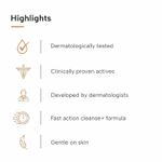 Buy DERMATOUCH Bye Bye Pigmentation Face Wash || Pigmentation Face Wash for Women/Men with Niacinamide, Kojic Acid, & Glutathione a€“ 70G - Purplle