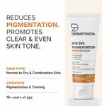 Buy DERMATOUCH Bye Bye Pigmentation Face Wash ||&nbsp;Pigmentation Face Wash&nbsp;for Women/Men with Niacinamide, Kojic Acid, & Glutathione a€“ 70G - Purplle