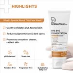 Buy DERMATOUCH Bye Bye Pigmentation Face Wash ||&nbsp;Pigmentation Face Wash&nbsp;for Women/Men with Niacinamide, Kojic Acid, & Glutathione a€“ 70G - Purplle