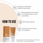 Buy DERMATOUCH Bye Bye Pigmentation Face Wash || Pigmentation Face Wash for Women/Men with Niacinamide, Kojic Acid, & Glutathione a€“ 70G - Purplle