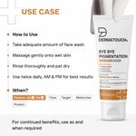 Buy DERMATOUCH Bye Bye Pigmentation Face Wash ||&nbsp;Pigmentation Face Wash&nbsp;for Women/Men with Niacinamide, Kojic Acid, & Glutathione a€“ 70G - Purplle