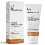 Buy DERMATOUCH Bye Bye Pigmentation Face Wash || Pigmentation Face Wash for Women/Men with Niacinamide, Kojic Acid, & Glutathione a€“ 150 gm - Purplle