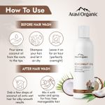 Buy Aravi Organic 100% Pure Cold Pressed Virgin Coconut Oil - For Healthy Hair and Skin - 200 ml - Purplle