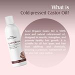 Buy Aravi Organic 100% Pure Cold Pressed Castor Oil | Promotes Healthy Hair Growth & Skin Hydration | Deep Nourishment for Hair & Skin – 200 ml - Purplle