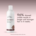 Buy Aravi Organic 100% Pure Cold Pressed Castor Oil | Promotes Healthy Hair Growth & Skin Hydration | Deep Nourishment for Hair & Skin – 200 ml - Purplle