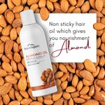 Buy Aravi Organic 100% Pure Cold Pressed Almond Oil - For Hair Growth, Skin Care and Moisturising - 200 ml - Purplle