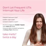 Buy Wellbeing Nutrition Melts UTI Relief Plant Based Urinary Tract Support to Relieves Pain & Discomfort 30 oral strips - Purplle