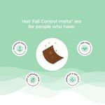 Buy Wellbeing Nutrition Melts Hair Fall Control Plant Based Hair Loss Support Improved Volume & Growth 30 oral strips - Purplle