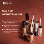 Buy SUGAR Cosmetics Magic Wand Full Coverage Concealer | Matte | Waterproof |For All Skin Types | Lasts Upto 8 Hrs | 8.4gm - 12 Con Leche (Light Full Coverage Concealer With Golden Undertone) - Purplle