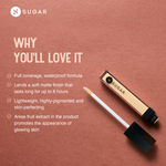 Buy SUGAR Cosmetics Magic Wand Full Coverage Concealer | Matte | Waterproof |For All Skin Types | Lasts Upto 8 Hrs | 8.4gm - 12 Con Leche (Light Full Coverage Concealer With Golden Undertone) - Purplle