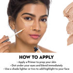 Buy SUGAR Cosmetics Magic Wand Full Coverage Concealer | Matte | Waterproof |For All Skin Types | Lasts Upto 8 Hrs | 8.4gm - 12 Con Leche (Light Full Coverage Concealer With Golden Undertone) - Purplle