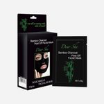 Buy Favon Dear She Pack of 10 Bamboo Charcoal Peel off Facial Mask - Purplle