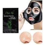 Buy Favon Dear She Pack of 10 Bamboo Charcoal Peel off Facial Mask - Purplle