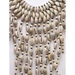 Buy Moedbuille Cowri Shell Studded Tasselled Bohemian Design Handcrafted Tribal Necklace , 100 Grams - MBNC00766 - Purplle
