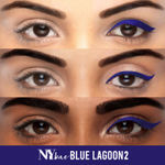 Buy NY Bae Ellis Eyeland - Blue Lagoon (6 ml) | Liquid Eyeliner | Glossy Finish | Waterproof | Lasts upto 8 hours | Vegan - Purplle