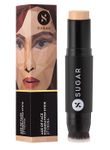 Buy SUGAR Cosmetics Ace Of Face Foundation Stick with In-Built Brush | Lasts 24hrs | Full Coverage Foundation for Women | 12 gm - 27 Vienna - Purplle