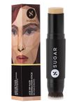 Buy SUGAR Cosmetics - Ace Of Face - Foundation Stick - 25 Macchiato (Light Medium Foundation with Olive Undertone) - Waterproof, Full Coverage Foundation for Women with Inbuilt Brush - Purplle