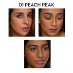 Buy SUGAR Cosmetics - Contour De Force - Mini Blush - 01 Peach Peak (Peach Pink Blush) - Long Lasting, Lightweight Makeup Blusher for Face - Purplle