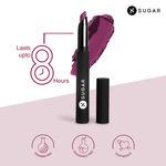 Buy SUGAR Cosmetics - Matte Attack - Transferproof Lipstick - 03 The Grandberries (Dark Berry) - 2 gms - Transferproof Lipstick Matte Finish, Lasts Up to 8 hours - Purplle