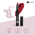 Buy SUGAR Cosmetics Matte Attack Lipstick for Women | Transferproof & Smudgeproof | Lasts upto 12hrs | Enriched With Jojoba Oil | 2 gm - Spring Crimson - Purplle