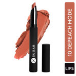 Buy SUGAR Cosmetics Matte Attack Lipstick for Women | Transferproof & Smudgeproof | Lasts upto 12hrs | Enriched With Jojoba Oil | 2 gm - Depeach Mode - Purplle