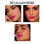 Buy SUGAR Cosmetics - Matte As Hell - Crayon Lipstick -30 Lillian Rose (Magenta/Bright Fuchsia) - 2.8 gms - Bold and Silky Matte Finish Lipstick, Lightweight, Lasts Up to 12 hours - Purplle