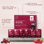 Buy NutriGlow NATURAL'S Advanced Pro Formula Wine Facial Kit For Blemish Free Fairer Complexion, 60 gm - Purplle