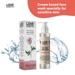Buy Love Earth No FoamA Face Wash for Sensitive Skin | SoapA Free, Non-Irritating, Skin Hydrating | Gentle Skin Cleanser 100 ml - Purplle