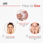 Buy Love Earth No FoamA Face Wash for Sensitive Skin | SoapA Free, Non-Irritating, Skin Hydrating | Gentle Skin Cleanser 100 ml - Purplle
