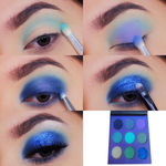 Buy Cuffs N Lashes 9 Color Eyeshadow Palette, Dancing in the Rain - Purplle
