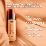 Buy L'Oreal Paris Infallible 32H Fresh Wear Foundation - Golden Sun 260/Warm Undertone, 30 ml - Purplle