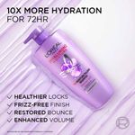 Buy L'Oreal Paris Hyaluron Moisture 72H Moisture Filling Shampoo | With Hyaluronic Acid | For Dry & Dehydrated Hair | Adds Shine & Bounce 1L 1000ml - Purplle