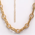 Buy Ferosh Chunky Gold Chain Necklace - Purplle