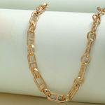 Buy Ferosh Chunky Gold Chain Necklace - Purplle